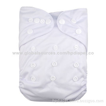 Babies' Diaper with One Size Fits All Solid Cloth Diapers